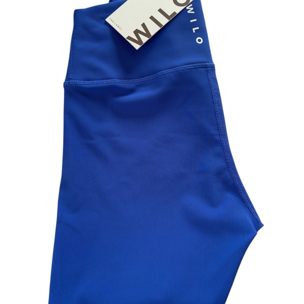 NWT WILO The Label 2 Piece Crew Sweatshirt & Shorts Tennis Club White & Blue Lg - Picture 3 of 15